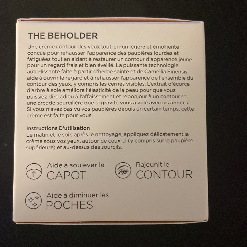 The BeHolder lid-lifting eye cream 0.5oz by BeautyBio - Picture 4 of 6
